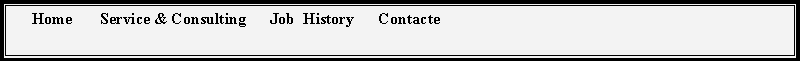 Zone de Texte:     Home       Service & Consulting      Job  History      Contacte 